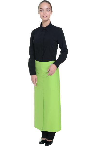 Фартук FLORA (ФЛОРА) удлиненный spring green (весенний зеленый)