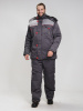 Костюм зимний "Флофт-1" (тк.Смесовая,210) брюки, т.серый/св.серый