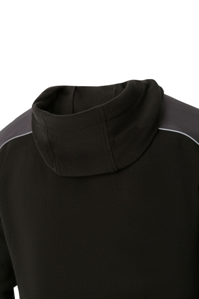 Толстовка Статус (STATUS) комбинированная графит/черная