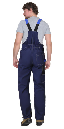 Полукомбинезон ФАВОРИТ-МЕГА т.синий с черным и васильковым, СОП