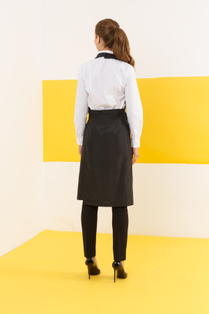 Фартук БРИСТОНБАР с ворот. жен. черный