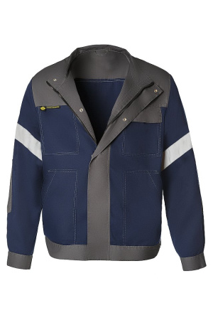 Куртка ТЕЙКЕР Проф темно-синия/темно-серая