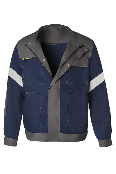 Куртка ТЕЙКЕР Проф темно-синия/темно-серая