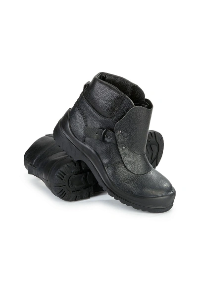 Ботинки рабочие КЩС зимние утепленные "Нитро МАКС" с КП для сварщика цвет черный