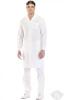 Халат мужской белый
