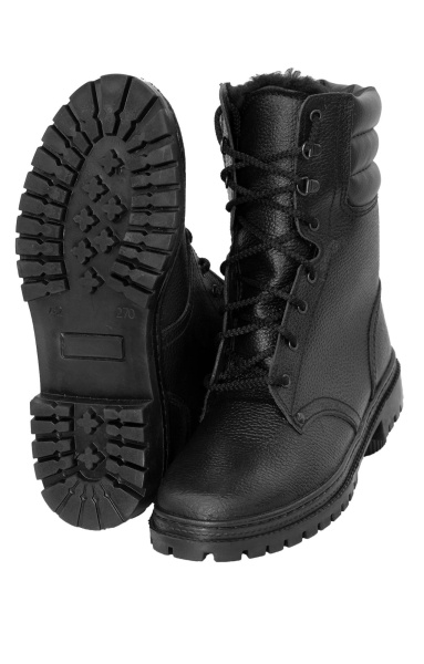Ботинки Военизированные, иск. мех, Нитрил