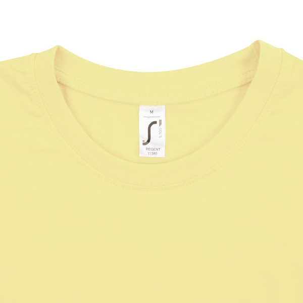 Футболка унисекс Regent 150, светло-желтая