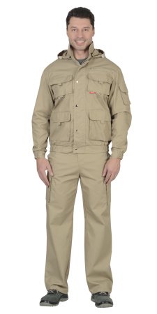 Костюм БАЙКАЛ куртка, брюки песочный