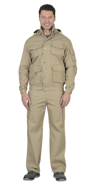 Костюм БАЙКАЛ куртка, брюки песочный