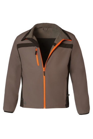 Куртка ДЕЛЬТА ПЛЮС Лулеа2 демисезонная серая/оранжевая