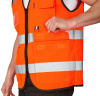 Жилет сигнальный "Ультра" оранжевый, 4СОП