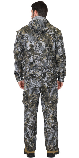 Костюм "ТИГР" куртка, брюки (тк.Твилл) КМФ Город серый