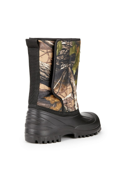 Сапоги Хаски мужские зимние утепленные "Ирбис" цвет черный/коричневый