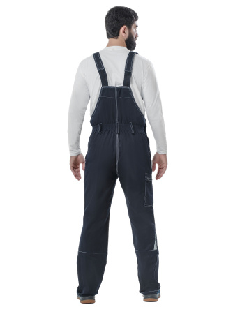 Костюм Джет (тк.Саржа,320) п/к, т.синий/васильковый