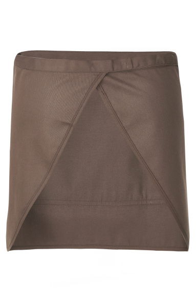 Фартук «BARISTA» укороченный, цвет chocolate (темно-коричневый)