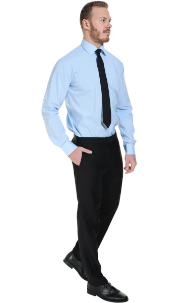 Галстук на резинке черный