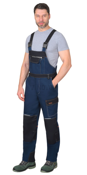 Полукомбинезон "ШАТЛ-РОСС" синий с черным 