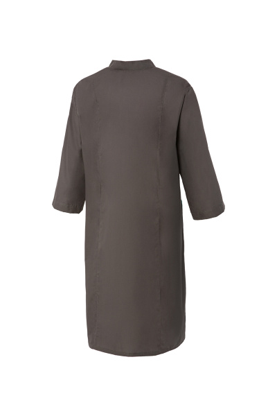 Халат ЭВЕЛИН женский рукав 3/4 графит/мятный