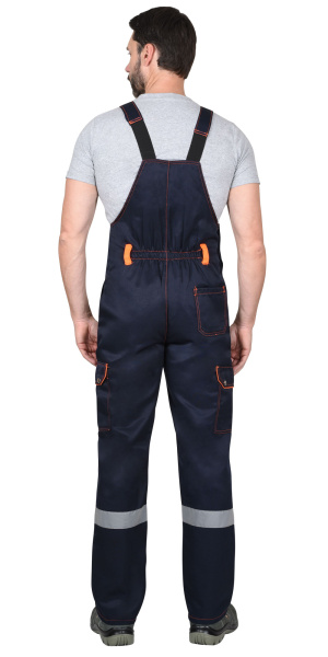 Костюм "ТИТАН" куртка, п/к,, т.синий с оранж. СОП