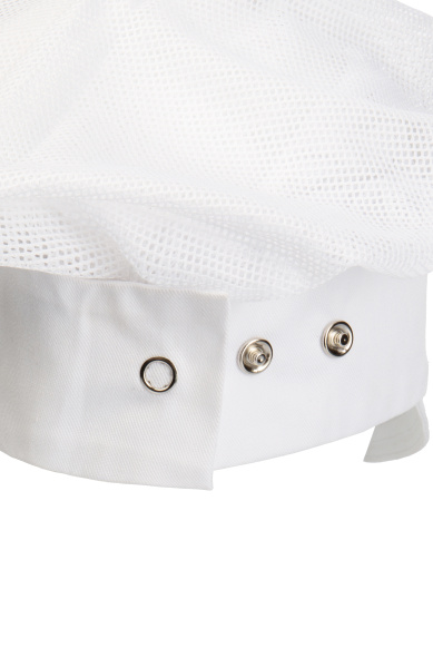 Кепи Эйч- Лайн с сеткой белая