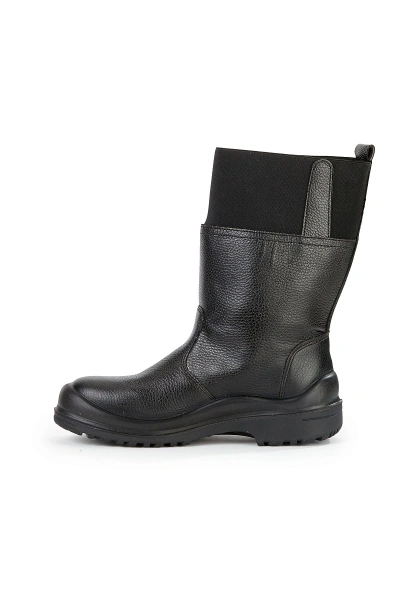 Сапоги рабочие летние/демисезонные "Нитро МАКС" с КП КЩС для литейщика цвет черный