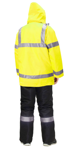 Куртка АТЛАС утепленная, фл. лимон, СОП