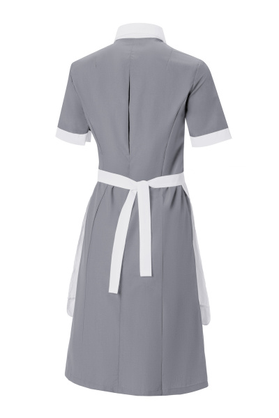 Комплект GRACE (Грейс) (халат и передник) светло-серый