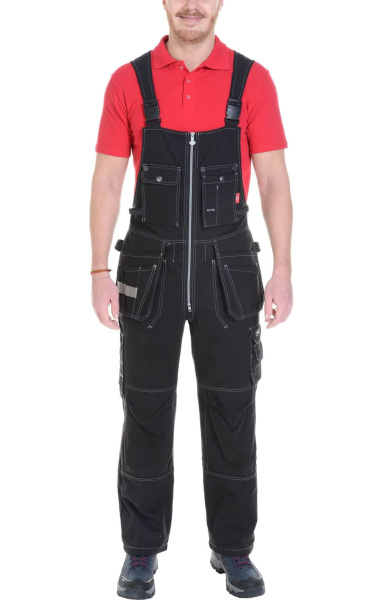 Полукомбинезон «Union Space» (ЮНИОНСПЕЙС) черный