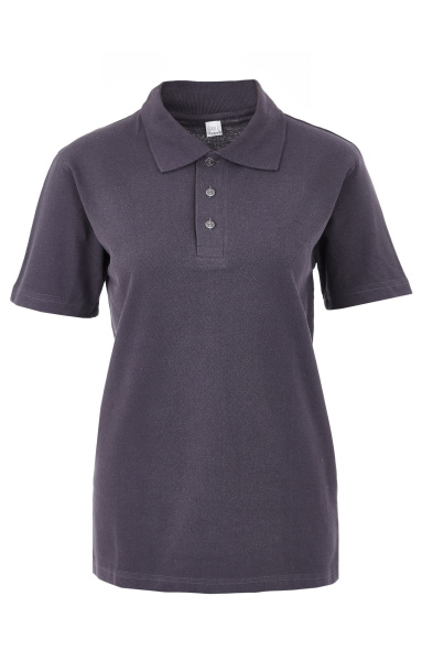 Тенниска-поло темно-серая
