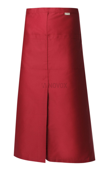 Фартук «BARISTA» удлиненный, цвет burgundy (бордо)