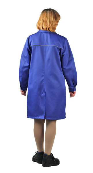 Халат женский "Валент" васильковый