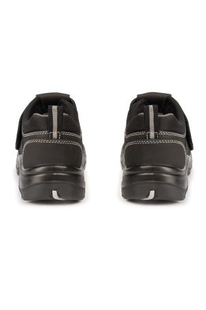 Полуботинки (сандалии) ЮНИОНСПЕЙС с перфорацией, КП, КС, ПУ/Нитрил, черные