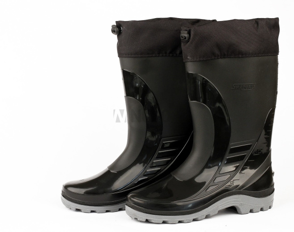 Сапоги ПВХ (SARDONIX) мужские с надставкой, цвет в ассортименте