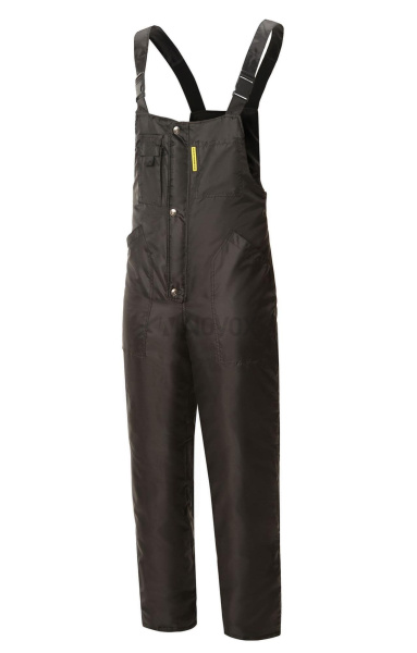 Полукомбинезон зимний непромокаемый ткань Оксфорд черный