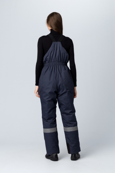 Костюм зимний женский "Вектрон-2" СОП У. (тк.Смесовая,240) п/к, черный/красный/серый