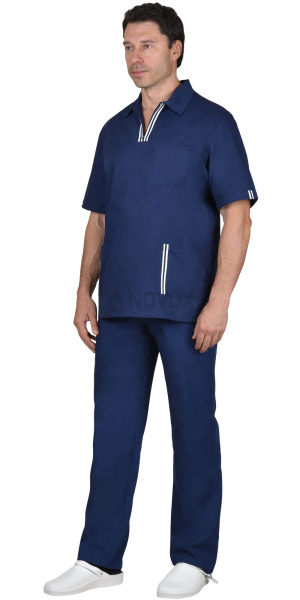 Костюм "ВИКТОР" мужской тёмно-синий