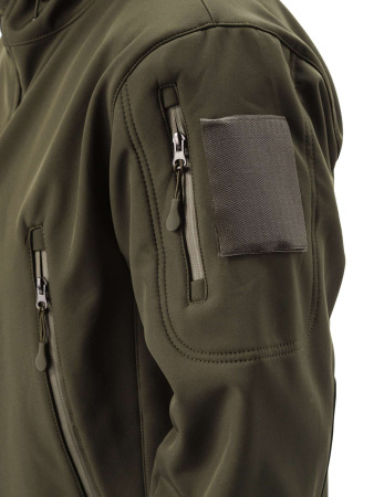 Костюм "ВЕПРЬ" куртка/брюки, цвет: хаки, ткань: Софтшелл