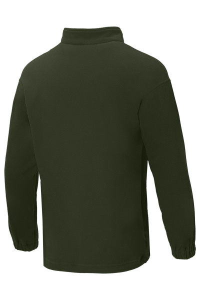 Толстовка КОТЛАЙН (KOTLINE) флисовая с воротником тройер хаки