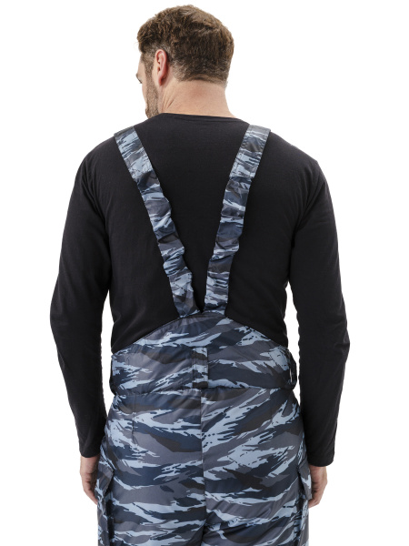 Брюки мужские "Охрана" зимние кмф серый "вихрь"