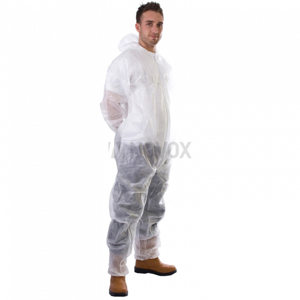 Комбинезон Каспер из спанбонда 35 гр/м2 белый