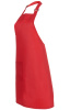 Фартук HORECA (ХОРЕКА) с нагрудником red (красный)
