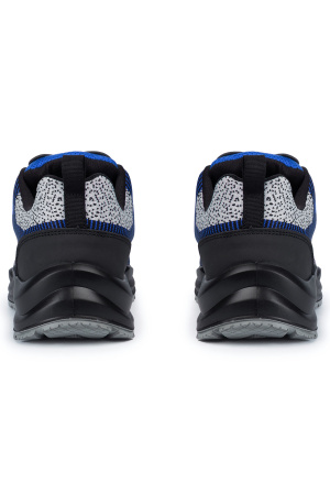 Полуботинки СТАТУС (STATUS) с КП и КС синие (NAVY), ПУ/Резина