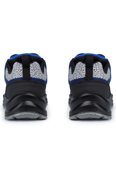 Полуботинки СТАТУС (STATUS) с КП и КС синие (NAVY), ПУ/Резина