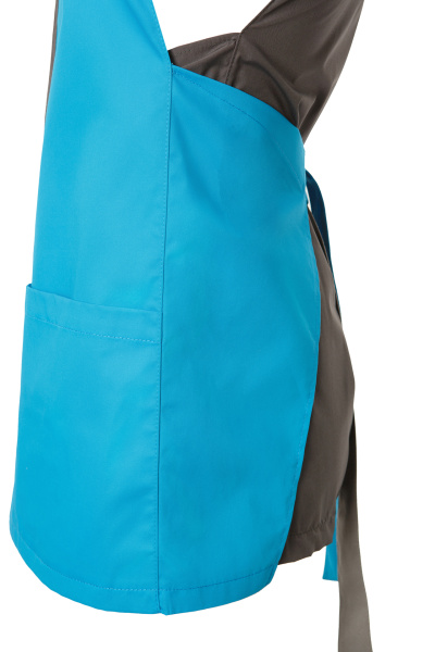 Фартук КЛИНПЛЕКС (CLINPLEX) ВИТА комбинированный графит/голубой/серый