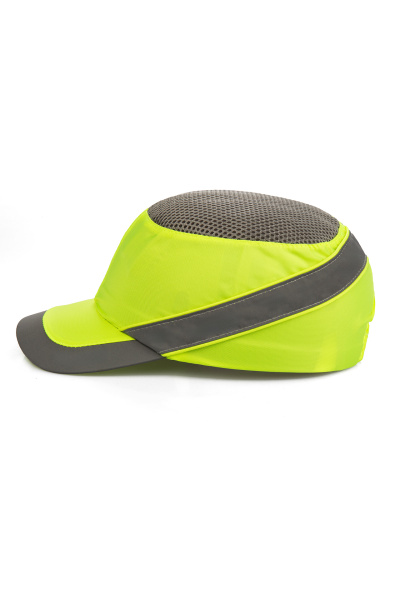 Каскетка ДЕЛЬТА ПЛЮС ЭИР КУЛТАН арт. COLTAAIJAFL,флуоресцентная желтая/серая с СВП (AIR COLTAN)