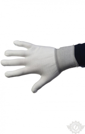 Перчатки нейлоновые с ПВХ