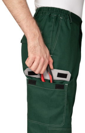 Брюки мужские "Эко-Труд" тёмно-зелёный, СОП