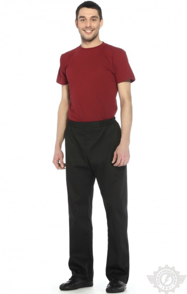 Брюки "Люкс" поварские черные