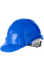 Каска строительная с храповым механизмом синяя