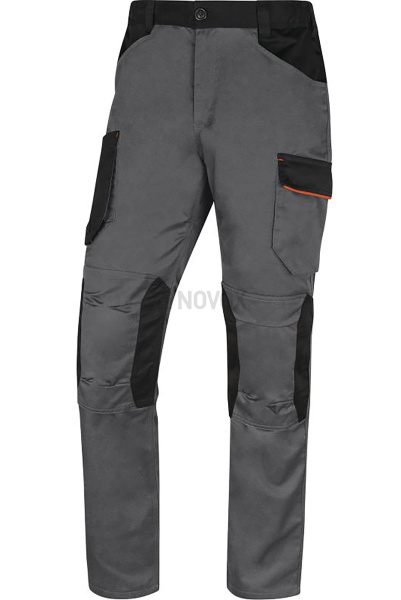 Брюки ДЕЛЬТА ПЛЮС Мач2 серые/оранжевые